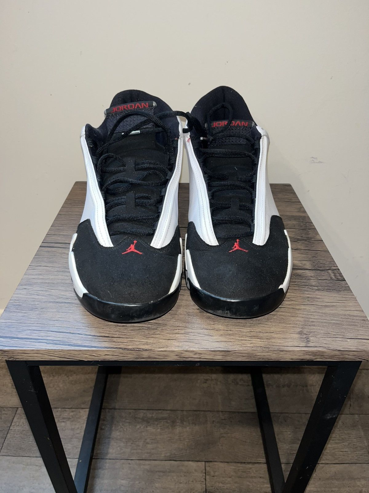 Nike Jordan 14 Retro ‘Black Toe’ Size US 13 / EU 46 - 1 Thumbnail