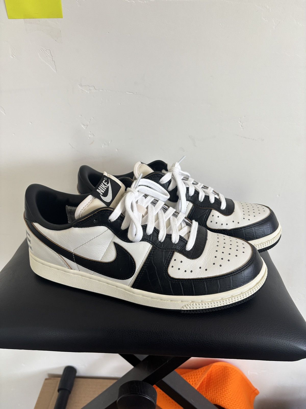 Nike Nike Terminator Low Black Croc Size US 9 / EU 42 - 1 Thumbnail