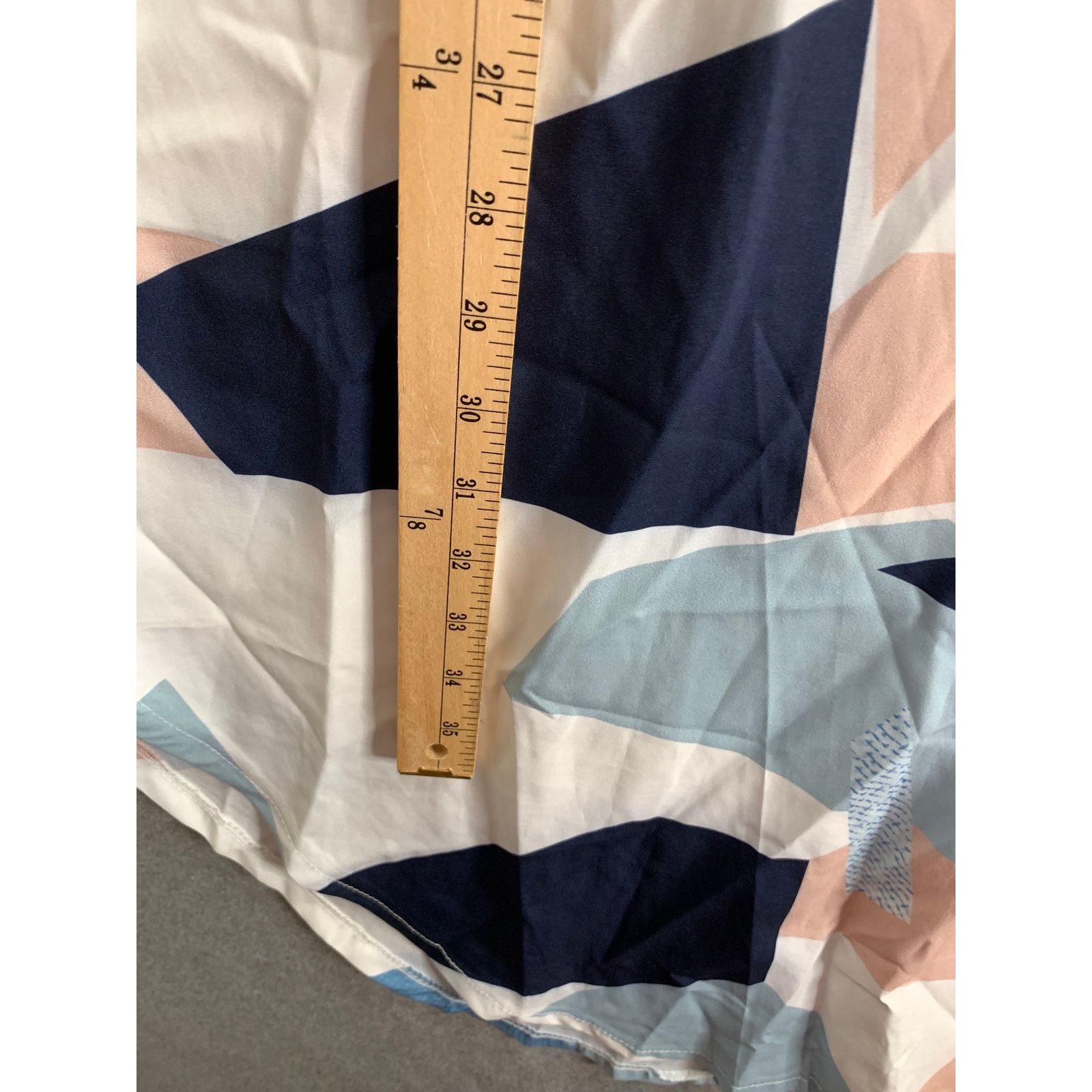 Other Colorblock Pattern Dress Women Medium Midi Dress Size M / US 6-8 / IT 42-44 - 5 Thumbnail
