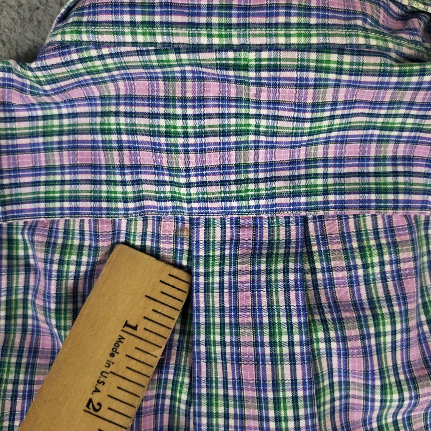 Ralph Lauren Ralph Lauren Shirt Mens Small Blue Plaid Pony Classic Fit Button Up Short Sleeve Size US S / EU 44-46 / 1 - 4 Thumbnail