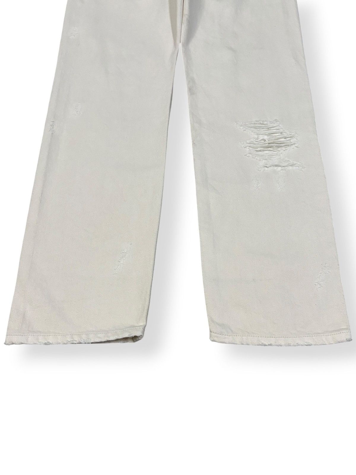 Japanese Brand Another Edition Slim Tapered Fit Heavy Distressed Jeans Size US 29 - 10 Thumbnail
