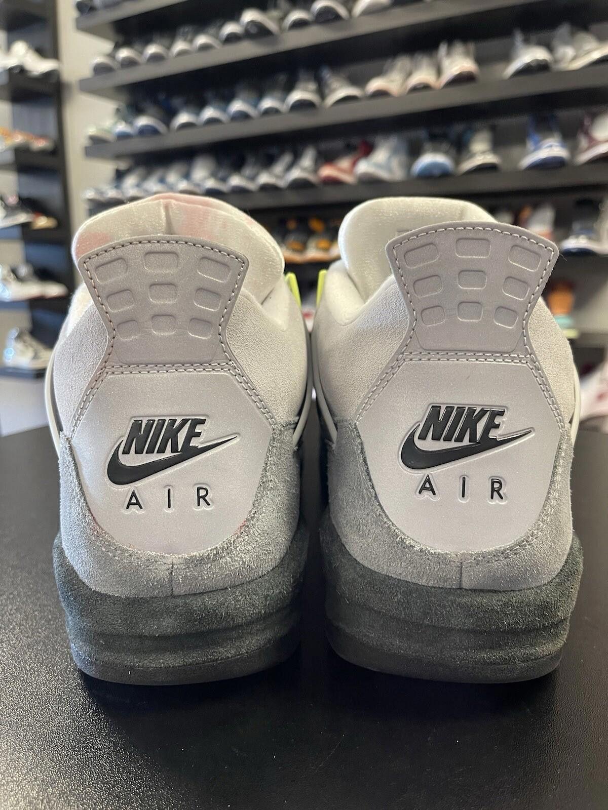 Jordan Brand Size 11.5 - Nike Air Jordan 4 Retro Mid Neon 95 CT5342-007 Size US 11.5 / EU 44-45 - 4 Thumbnail