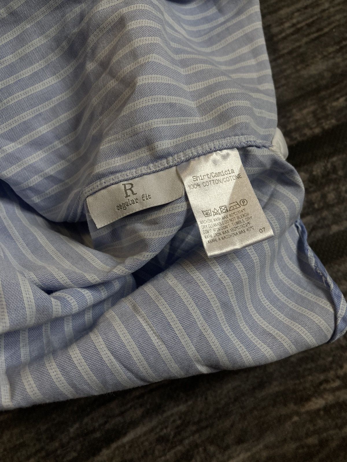 Ermenegildo Zegna Zegna striped shirt Size US M / EU 48-50 / 2 - 7 Thumbnail