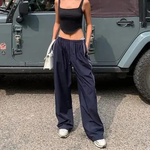 Vintage Y2K Baggy Cargo Pants Size 28" / US 6 / IT 42 - 4 Thumbnail