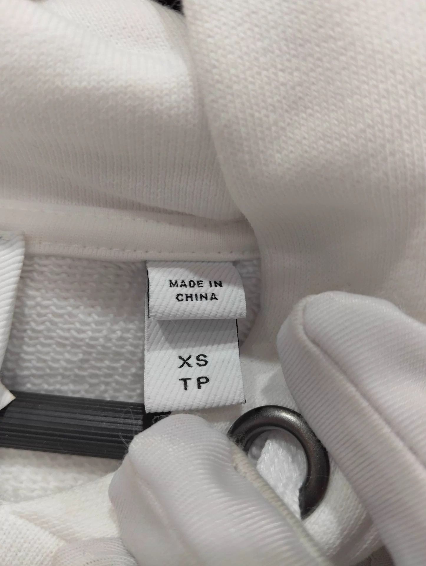 Burberry Burberry White Logo Print Hoodie XS Size US XS / EU 42 / 0 - 5 Thumbnail