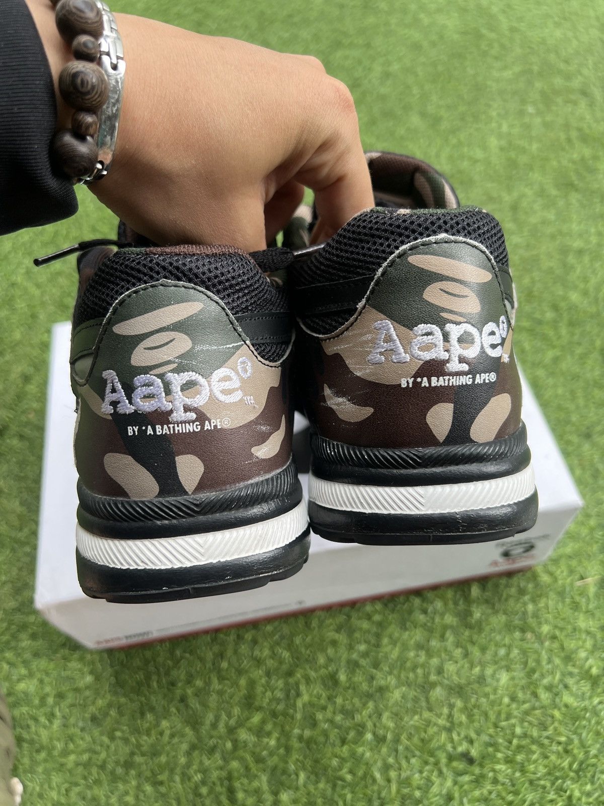Bape × Reebok Reebok x Bape Ventilator Aape Camo Black V63541 Size US 10 / EU 43 - 5 Thumbnail