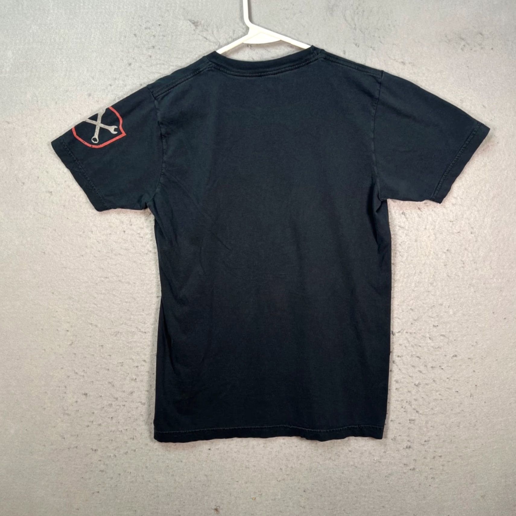 Vintage Tankfarm Los Angeles Mens Small Sinners & Angels Black T-Shirt 100% Cotton Size US S / EU 44-46 / 1 - 2 Thumbnail