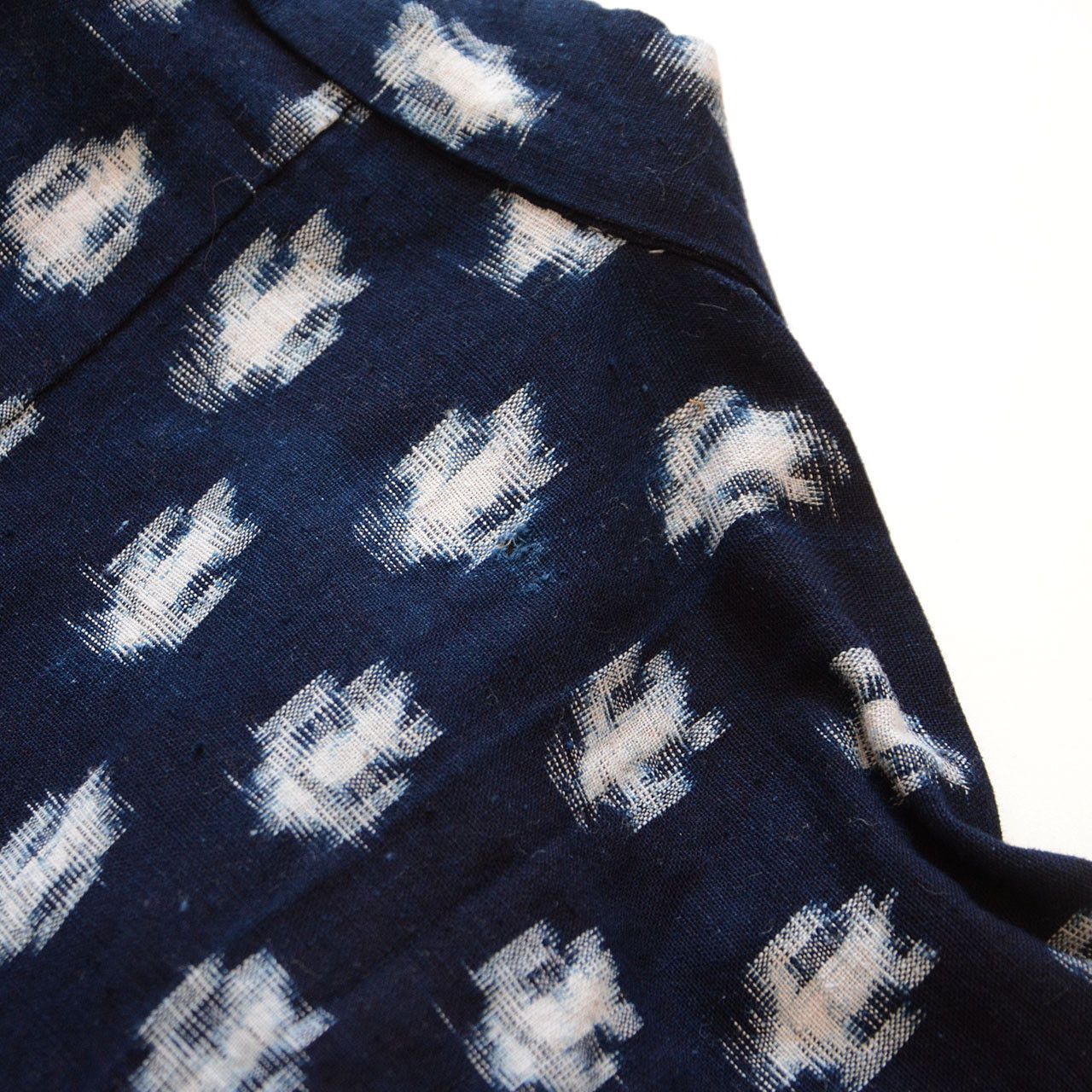 Other Indigo Kasuri Cotton Kimono Showa Era Vintage for Remake Use Size XS / US 0-2 / IT 36-38 - 8 Thumbnail