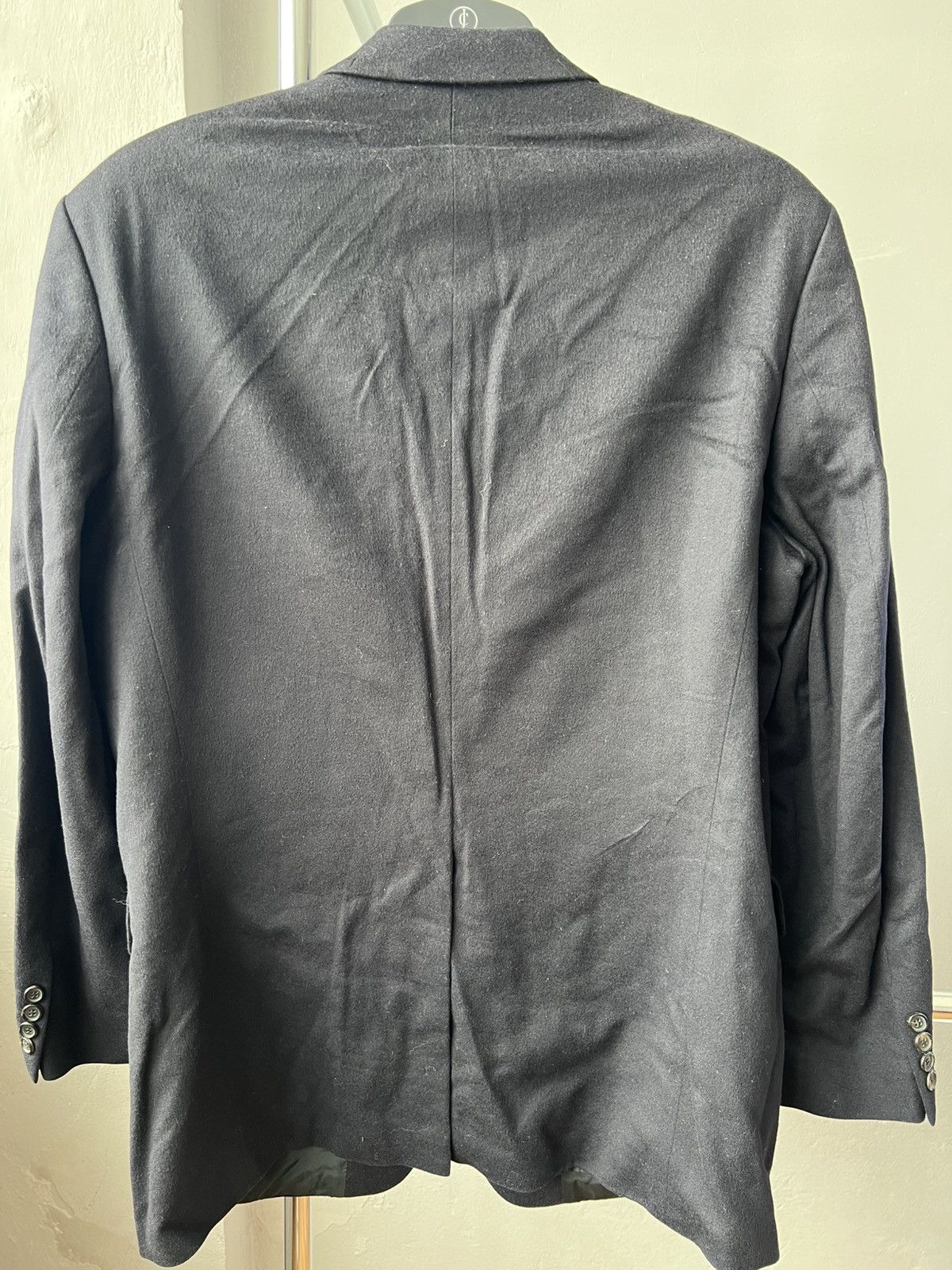 Loro Piana Vintage Hugo Boss by Loro Piana Wool Mens Blazer Jacket 52 Size 52L - 12 Thumbnail
