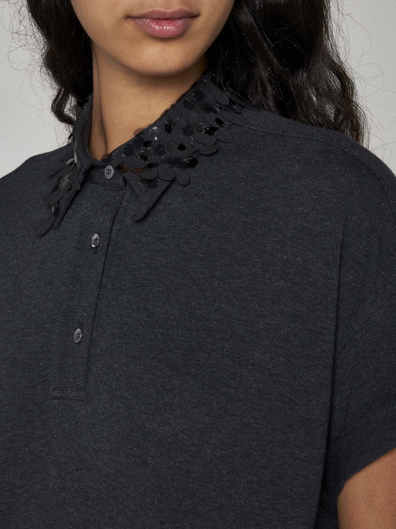 Brunello Cucinelli o1y0825 Polo Shirt in Black Size XL / US 12-14 / IT 48-50 - 2 Thumbnail