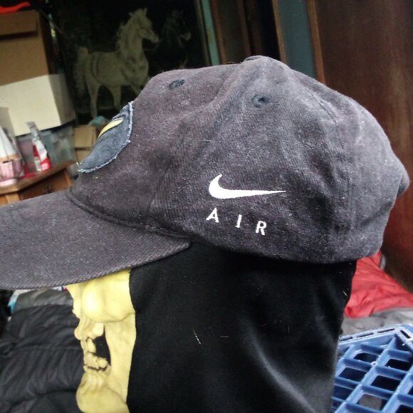 Nike Vintage 90s Nike Air Patch Logo Snap Hat Cap Size ONE SIZE - 2 Thumbnail