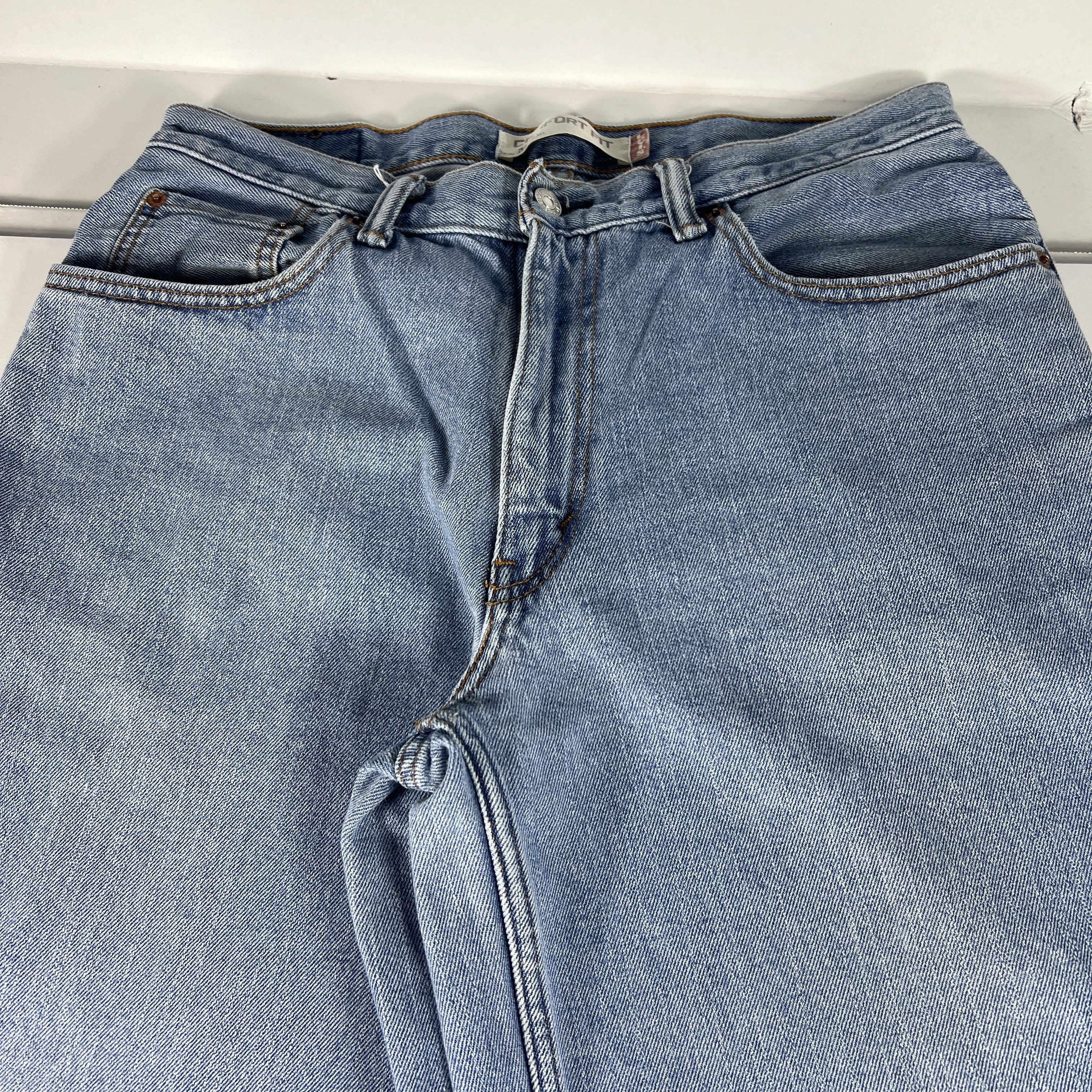 Levi's Levi's Jeans Men's 560 Loose Tapered Blue Faded Denim Size US 34 / EU 50 - 5 Thumbnail