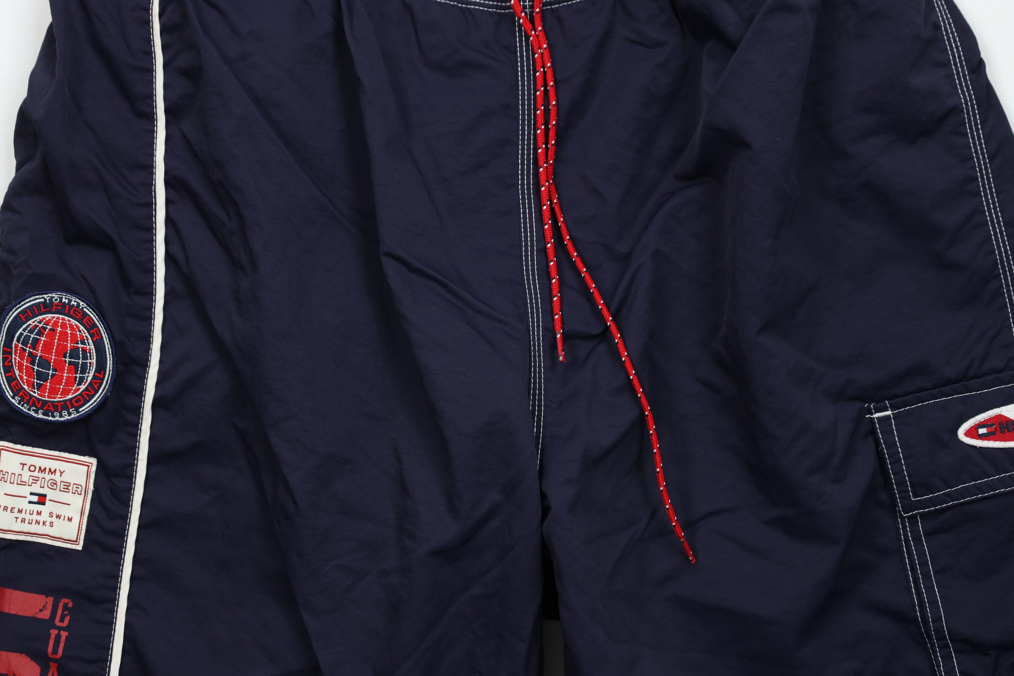 Tommy Hilfiger Vintage Y2K 2005 Tommy Hilfiger Games Lined Shorts Size US 32 / EU 48 - 3 Thumbnail