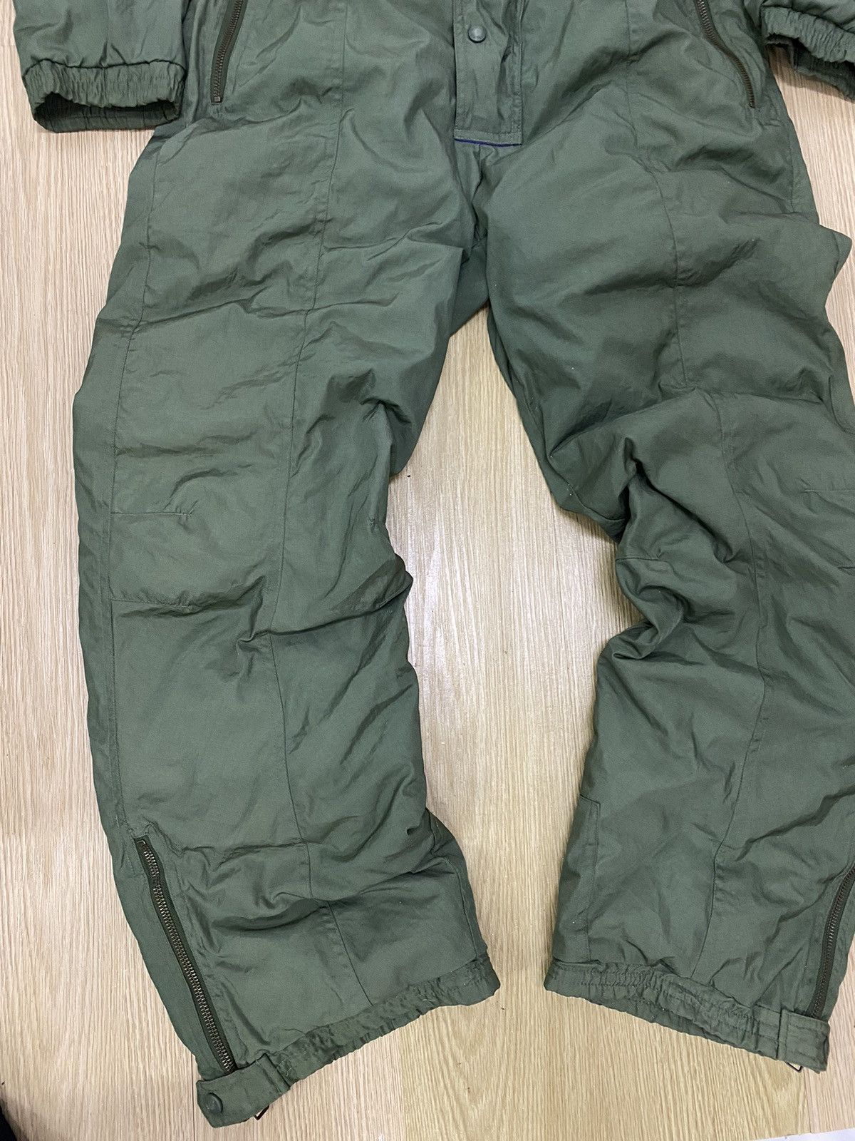 Sergio Tacchini Sergio tachini the finish ski filling down leather coveralls Size US 36 / EU 52 - 7 Thumbnail