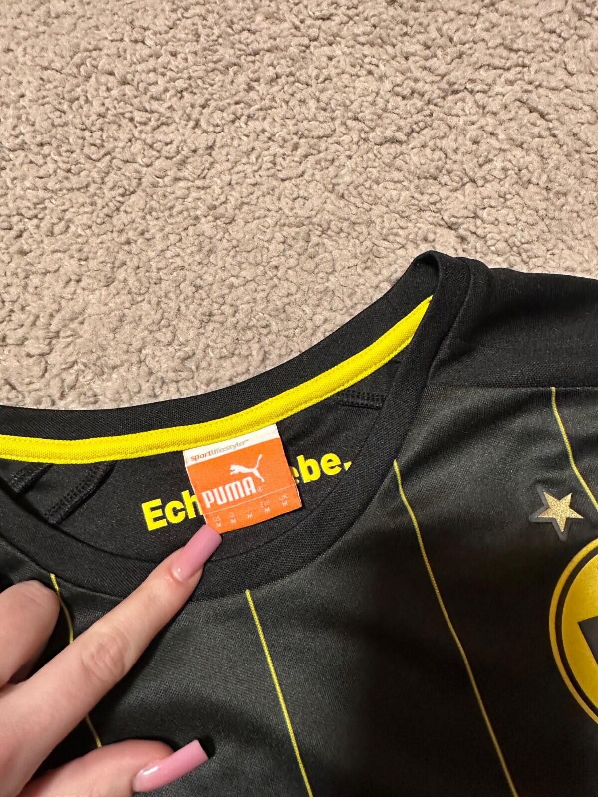 Puma BORUSSIA DORTMUND 2014/15 FOOTBALL SHIRT SOCCER JERSEY PUMA Size US M / EU 48-50 / 2 - 5 Thumbnail