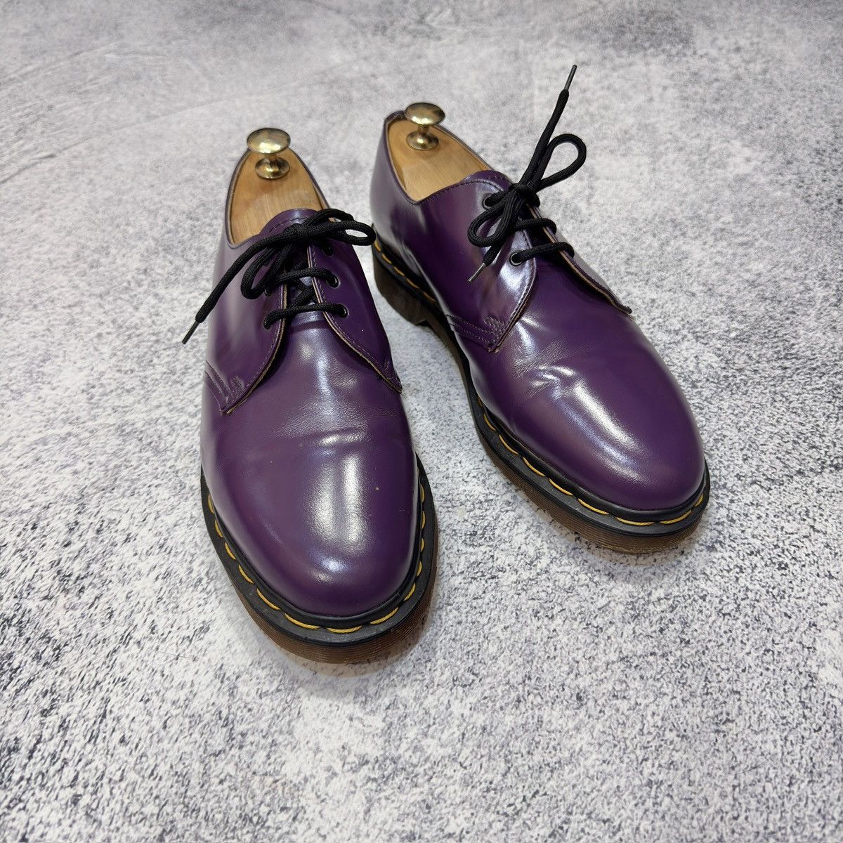 Dr. Martens Dr. Martens England 1461 Purple Derbies US10 UK9 EU43 28cm Size US 10 / EU 43 - 3 Thumbnail