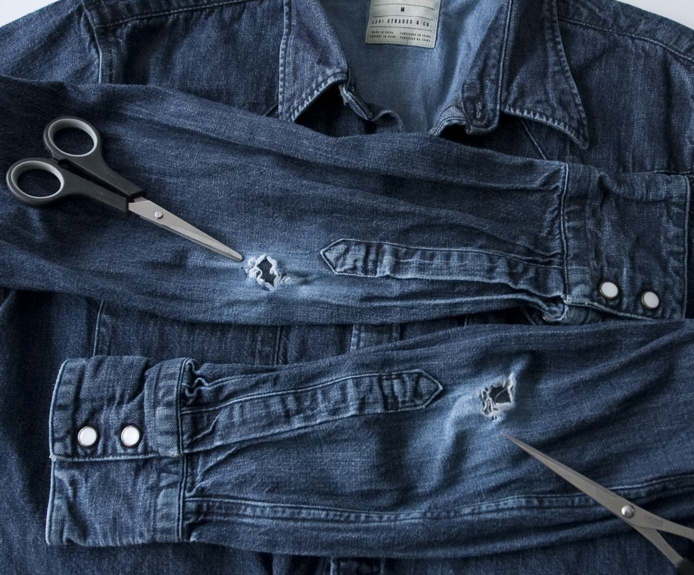 Levi's Levis Shirt Denim Slim Fit Size M Snap Pearl Button Size US M / EU 48-50 / 2 - 7 Thumbnail