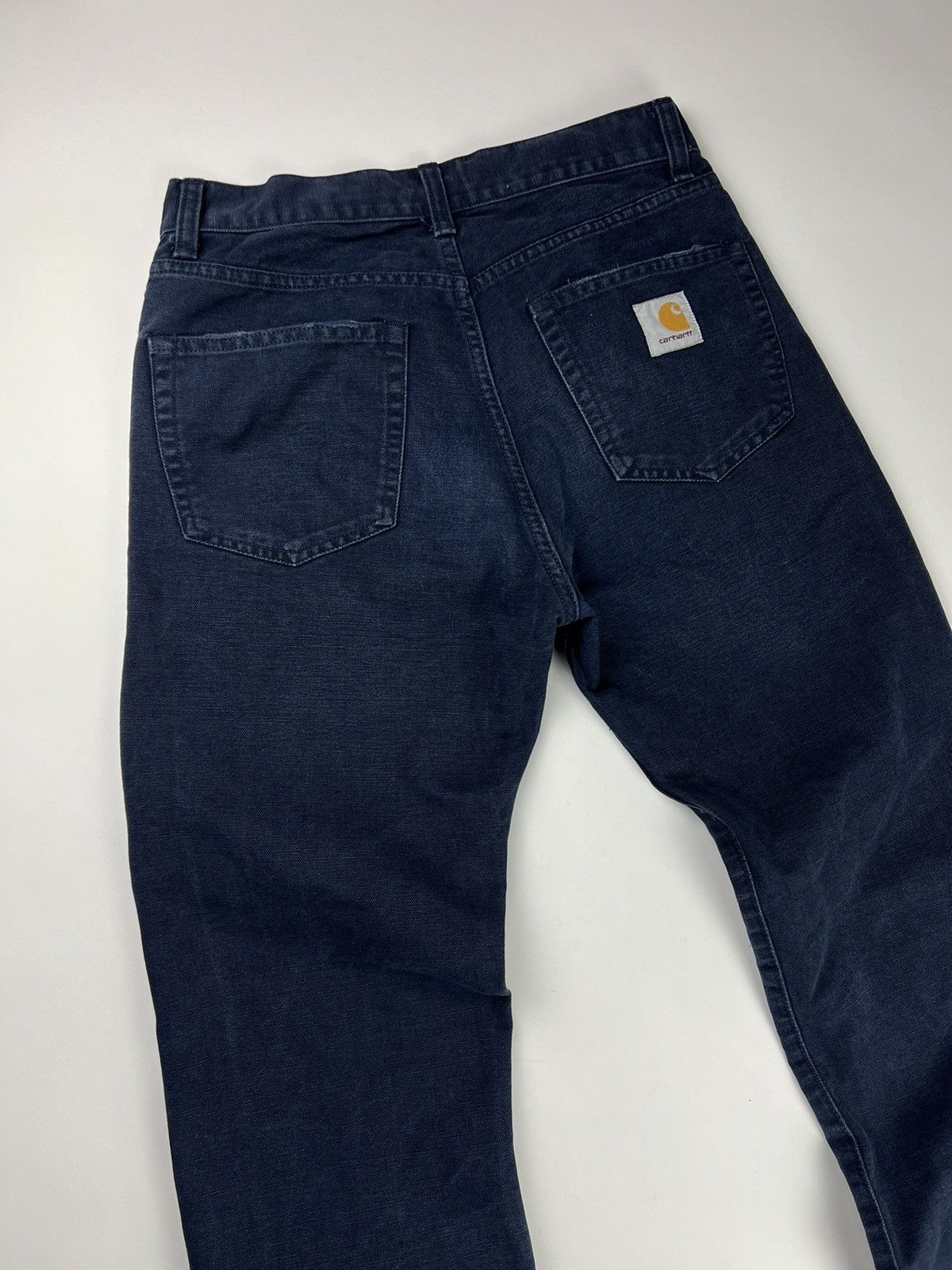 Carhartt × Carhartt Wip × Vintage Dark blue pants Carhartt WIP 28/32 Size US 30 / EU 46 - 4 Thumbnail