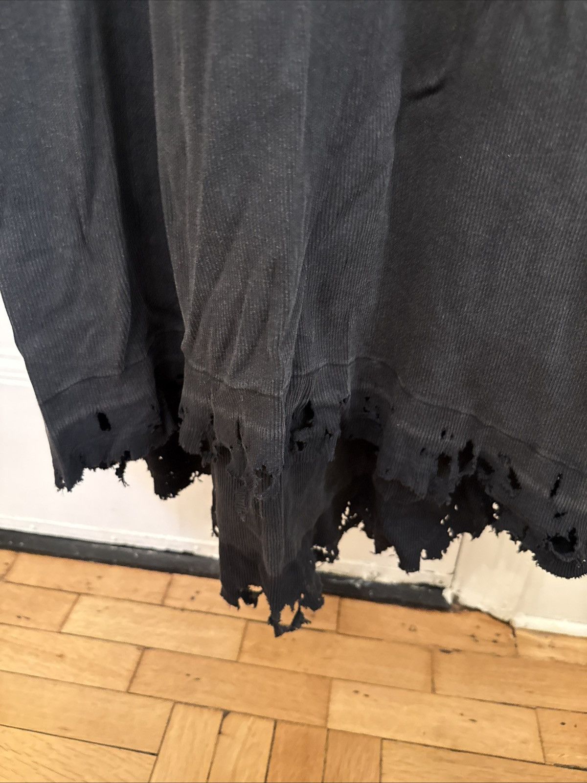 Balenciaga Balenciaga black cotton long gown Size L / US 10 / IT 46 - 6 Thumbnail