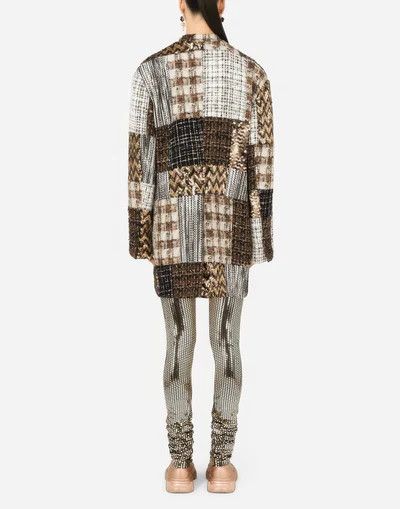 Dolce & Gabbana o1y0825 Coat in Multicolor Size XS / US 0-2 / IT 36-38 - 3 Thumbnail
