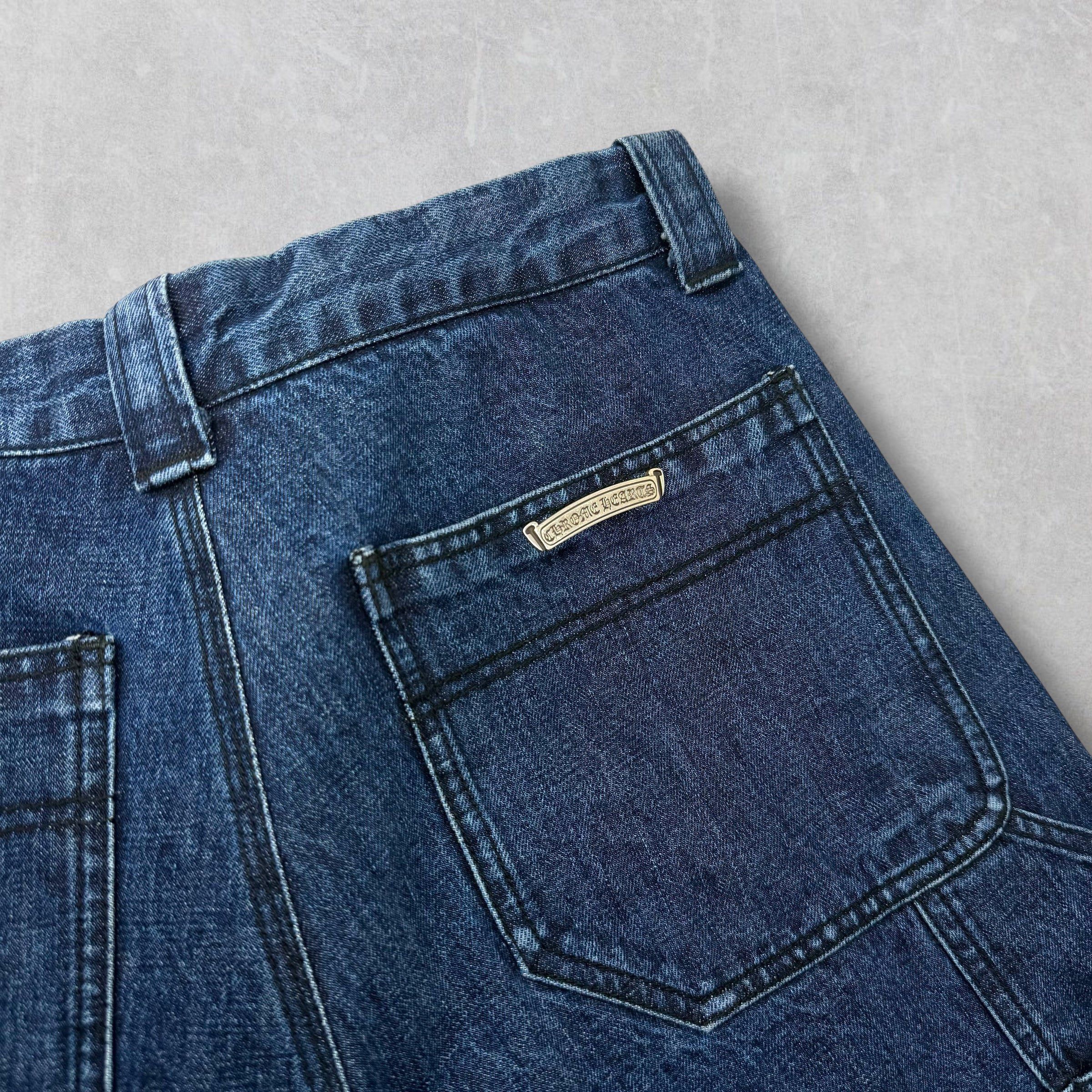 Chrome Hearts Chrome Hearts Denim Carpenter Shorts 33 Size US 33 - 5 Thumbnail