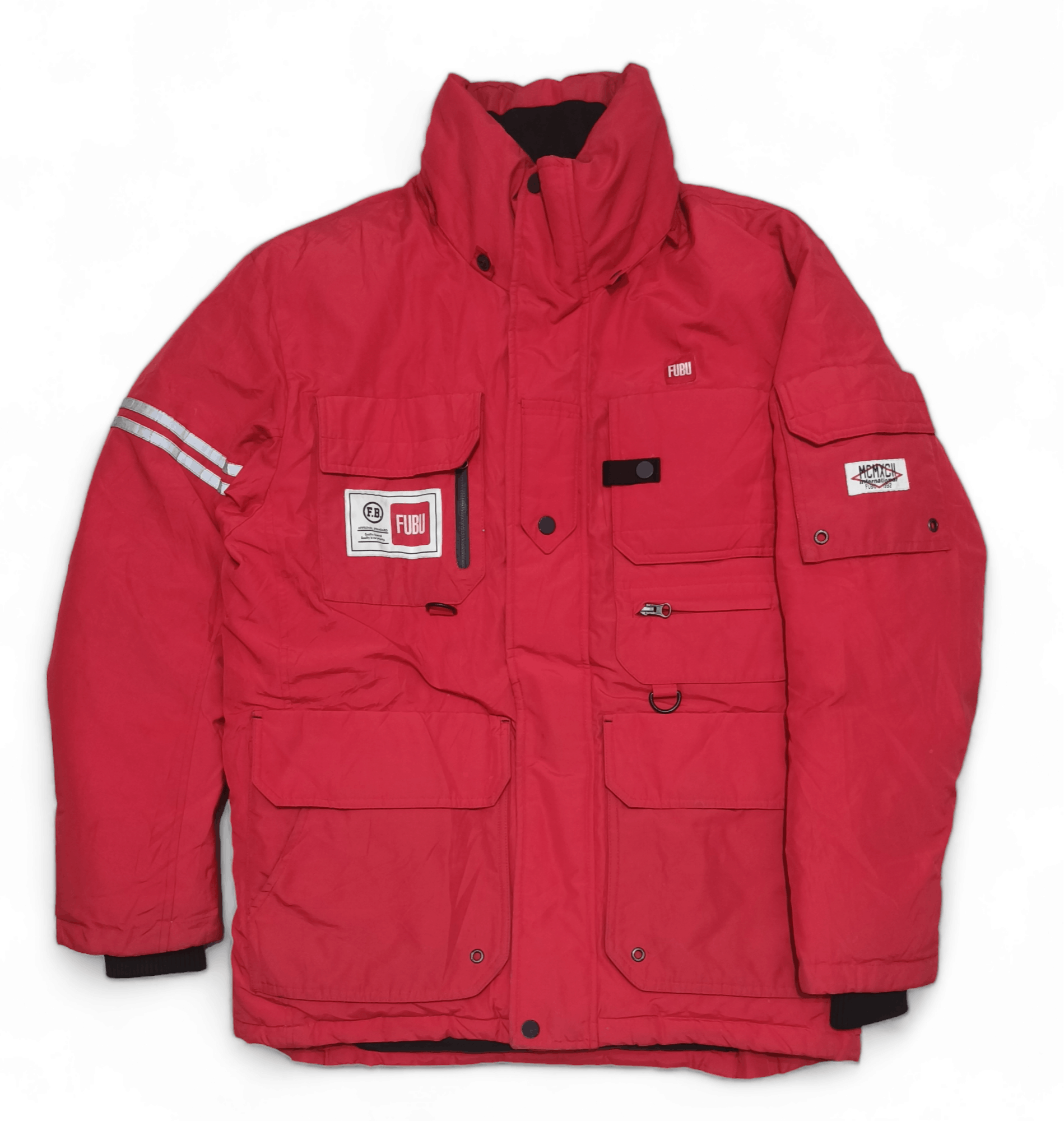Fubu Vintage Fubu 1992 Duck Down Puffer Ski Winter Jacket Size US M / EU 48-50 / 2 - 6 Thumbnail