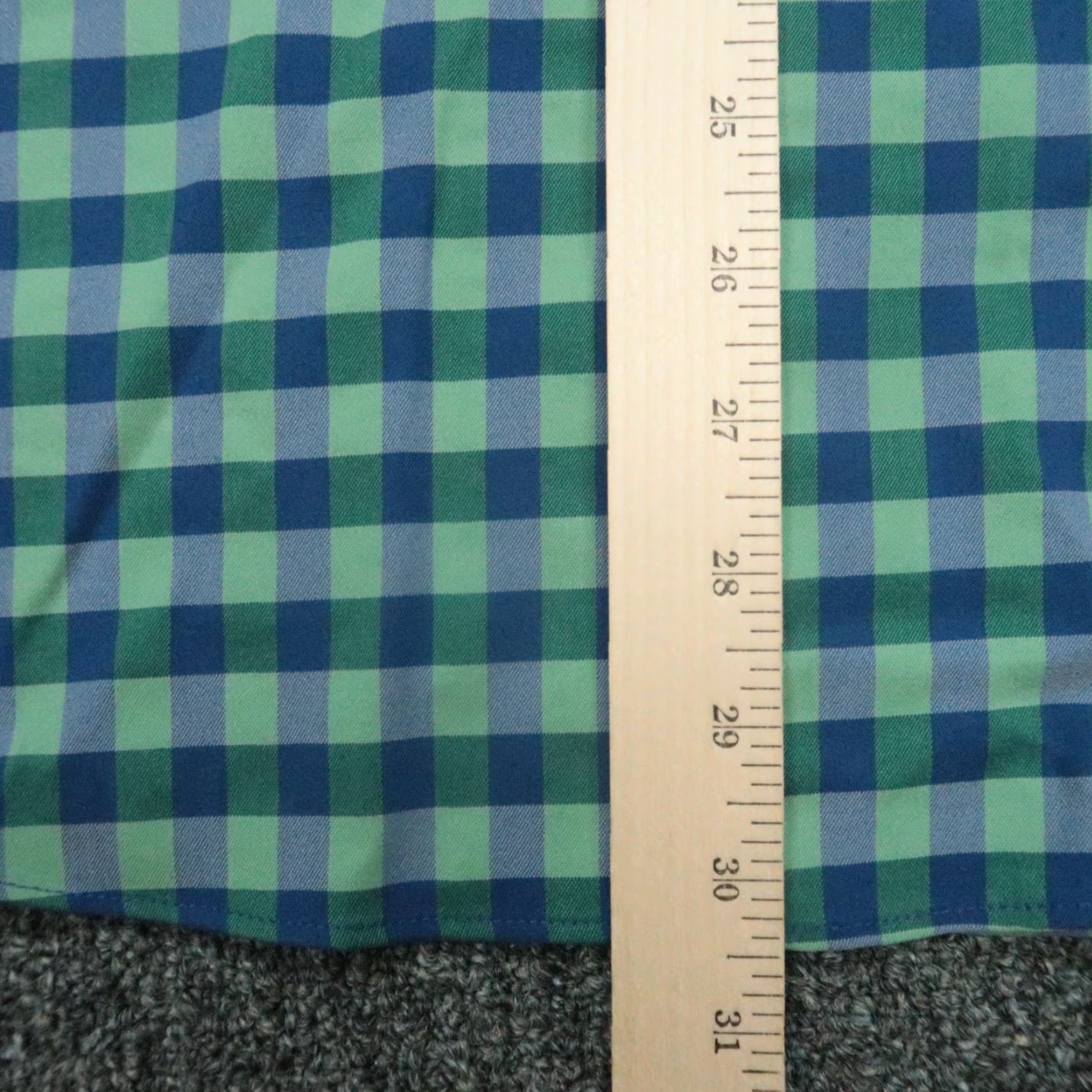Vintage Twillory Shirt Mens Large 16.5 Blue Gingham Long Sleeve Dress Shirt Casual Workwear Business Formal Comfort Size US L / EU 52-54 / 3 - 7 Thumbnail