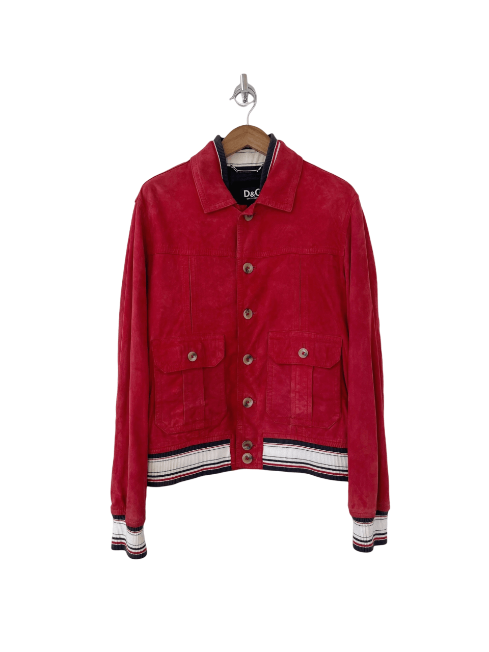 Dolce Gabbana Leather Jacket 54