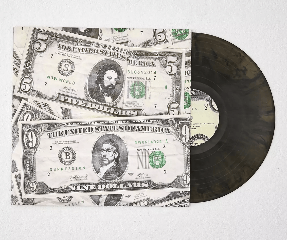 G59 Records $uicideboy$ New World Depression Heavy Smoke Vinyl Sealed Size ONE SIZE - 1 Thumbnail