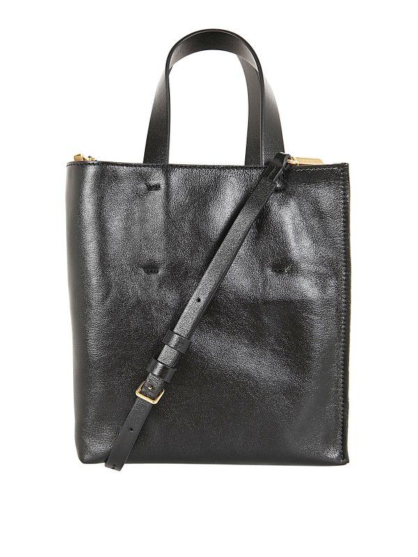 Marni o1y1125 Size : OS / Handbag in White/Black Size ONE SIZE - 2 Thumbnail
