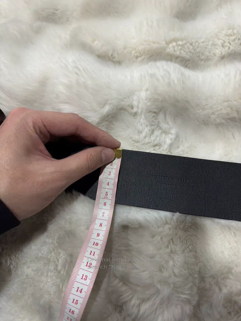 Saint Laurent Paris Saint Laurent Paris size 80 Black Gold Leather Belt Size ONE SIZE - 7 Thumbnail