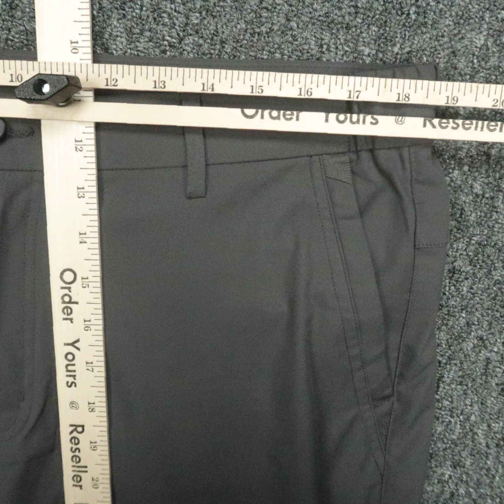 Vintage Jack Archer Pants Men 36x32 Charcoal Gray Jetsetter Tech Chino Zip Pocket Size US 36 / EU 52 - 7 Thumbnail