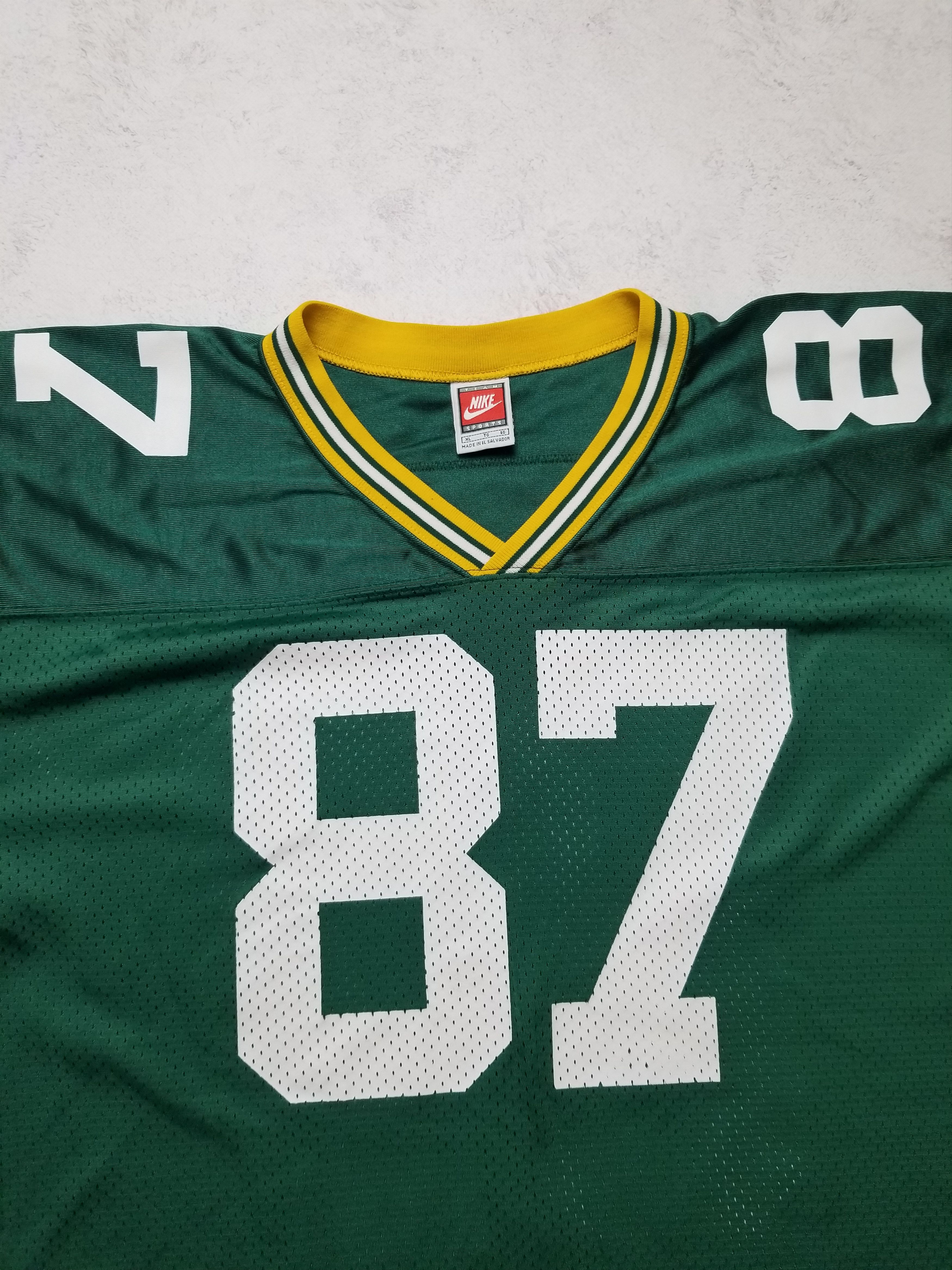 Nike Vintage Green Bay Packers Robert Brooks Nike Team Jersey Size US XL / EU 56 / 4 - 12 Thumbnail