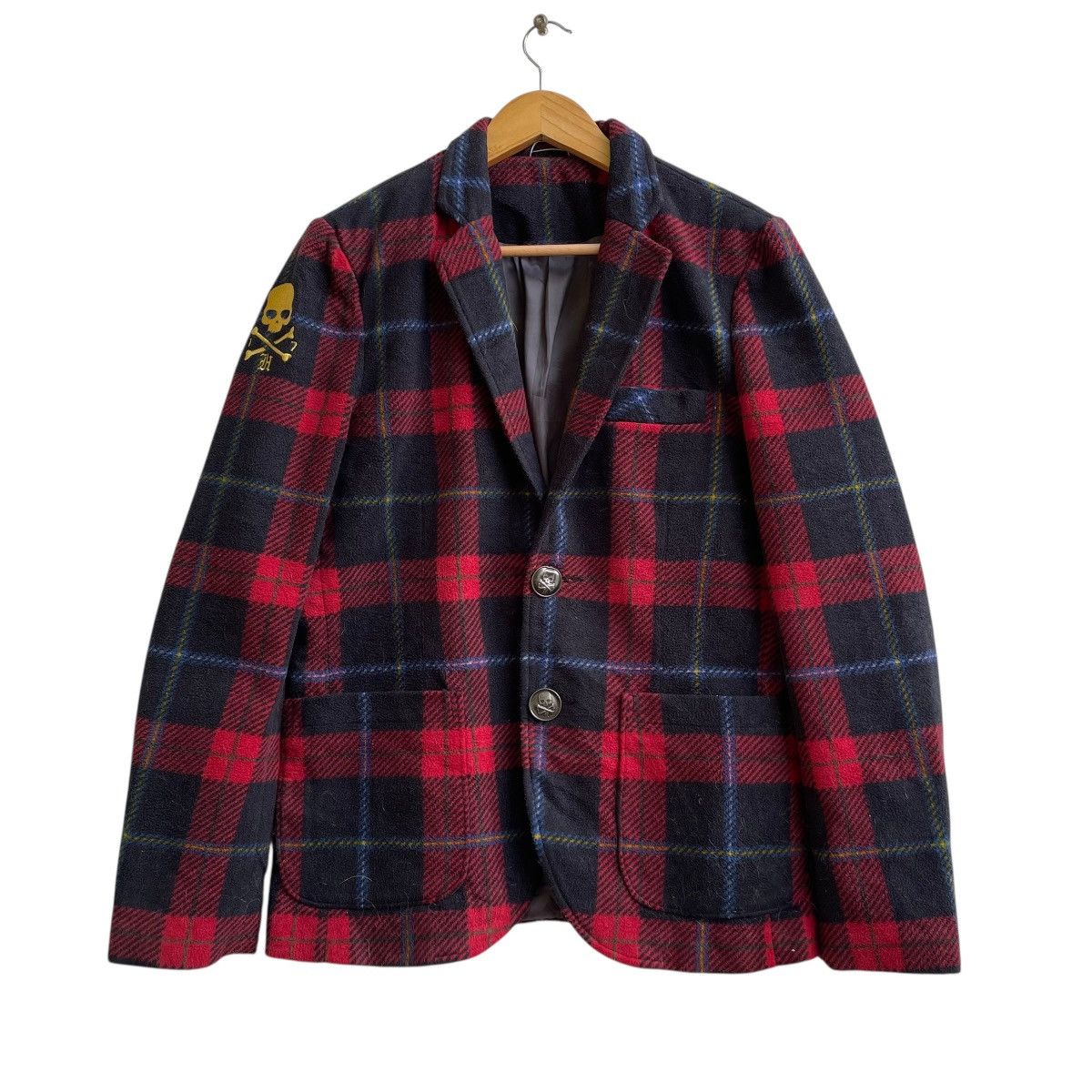 HYDROGEN 💥Hydrogen Buffalo Plaid Casual Jacket Size Small Size US M / EU 48-50 / 2 - 1 Thumbnail