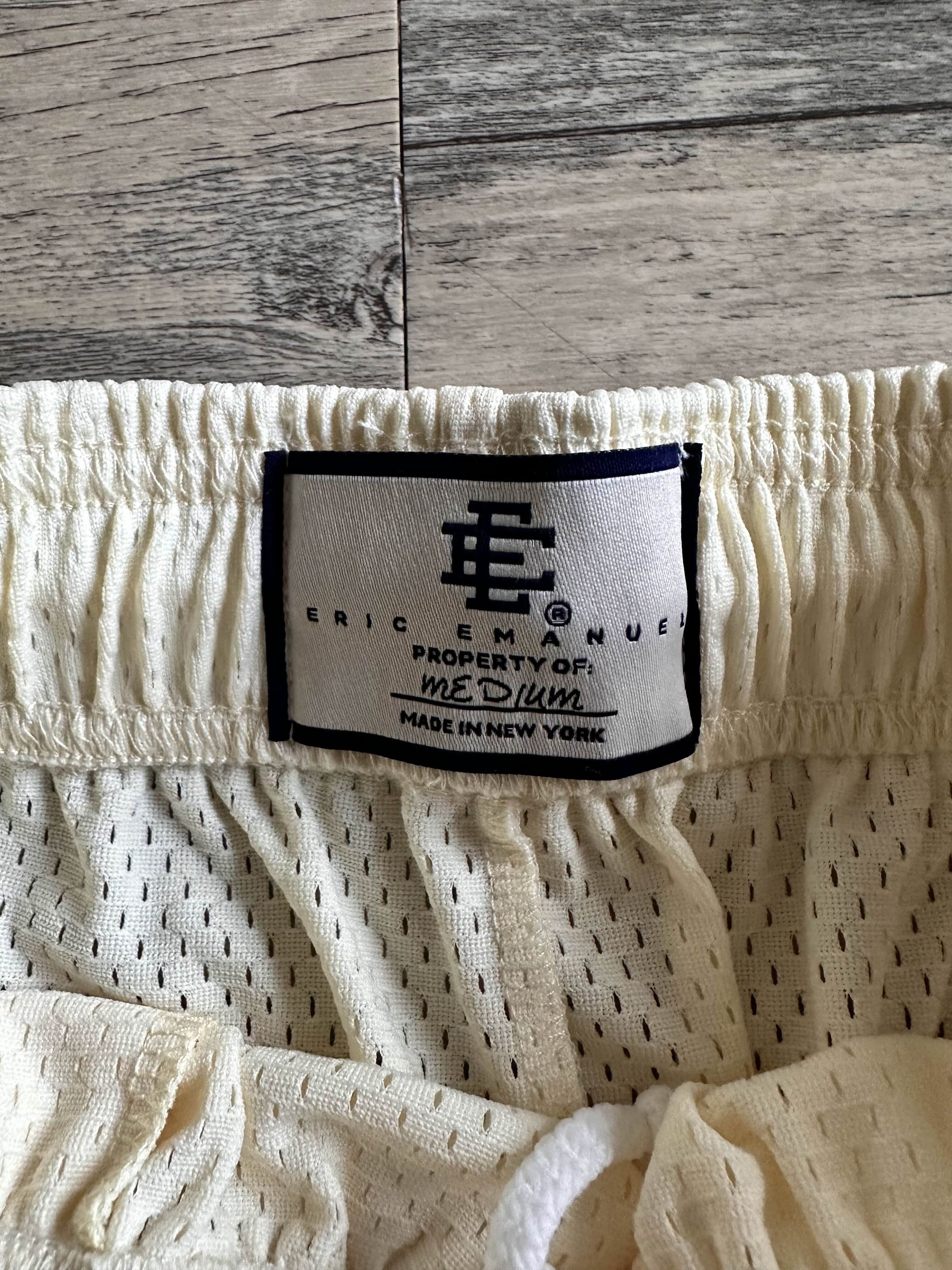 Eric Emanuel EE Basic Short Size L “antique white/dark denim” BRAND NEW online