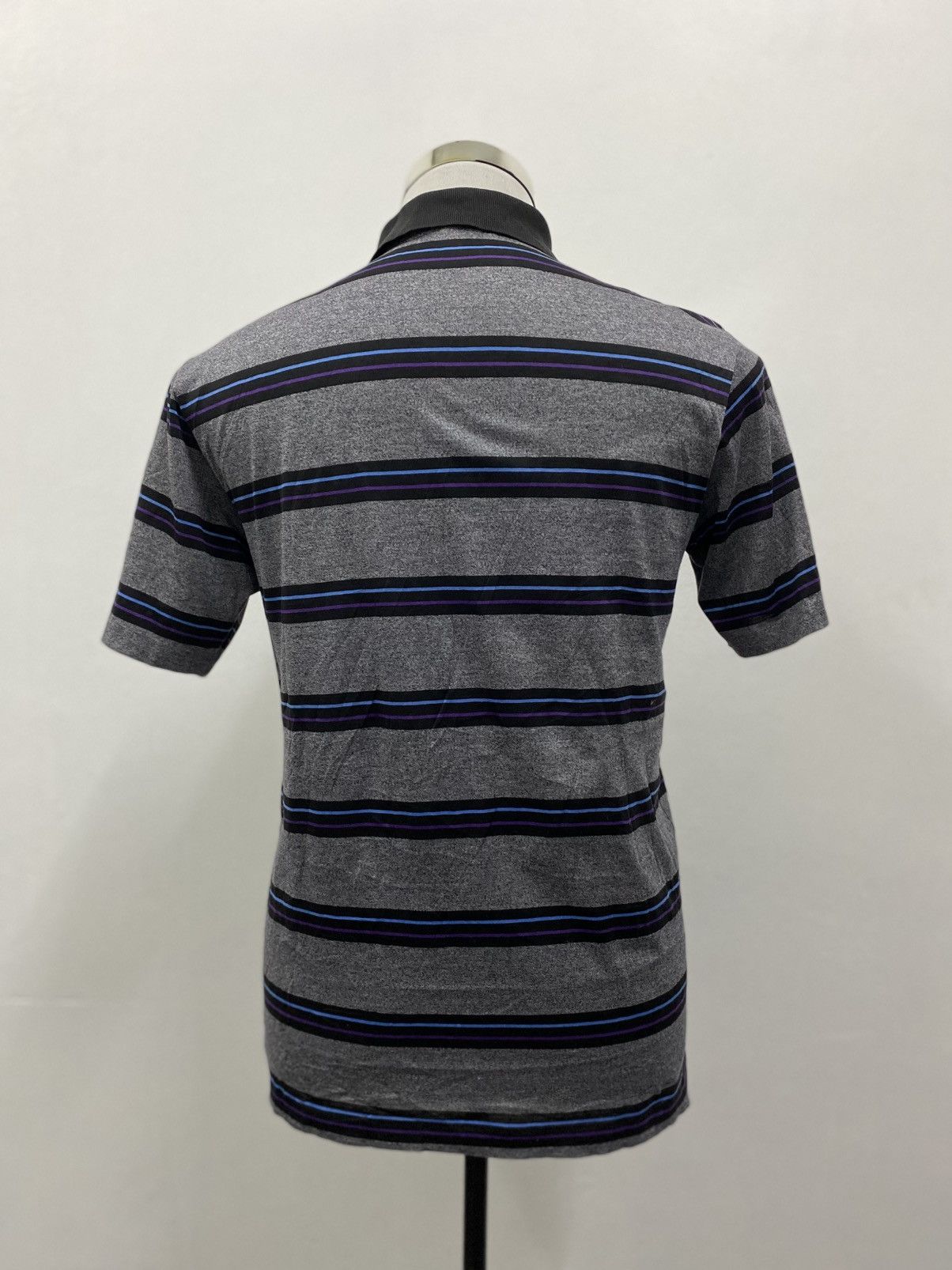 Alfred Dunhill Vintage Dunhill Stripe Polo Single pocket Size US M / EU 48-50 / 2 - 2 Thumbnail