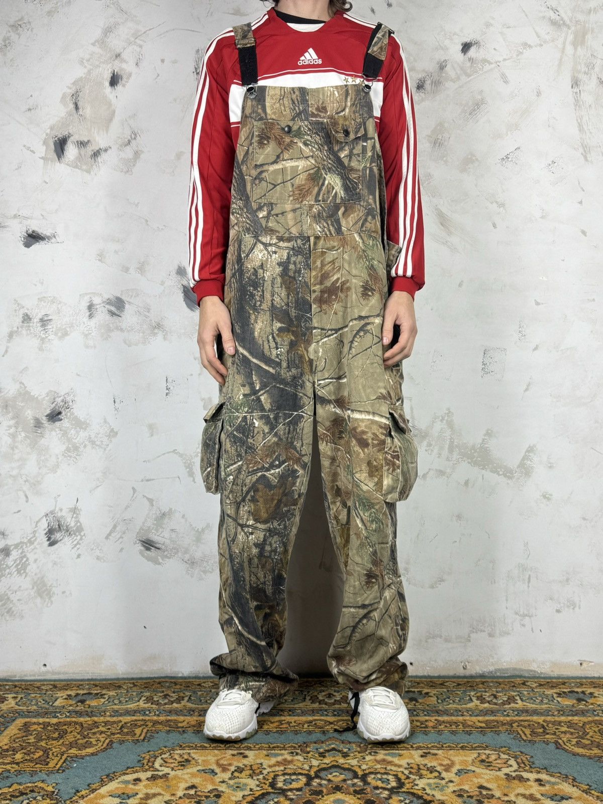 Realtree Vintage Realtree Cargo Bib Overalls Size XL Size US 36 / EU 52 - 2 Thumbnail