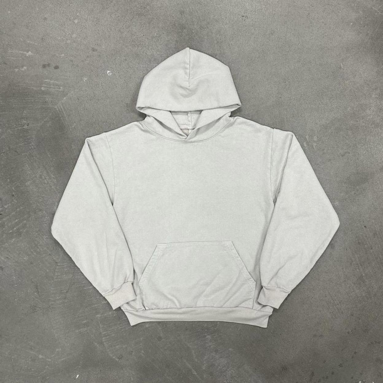 Los Angeles Apparel CEMENT 14OZ. HEAVY FLEECE HOODED SWEATSHIRT Size US XL / EU 56 / 4 - 1 Thumbnail