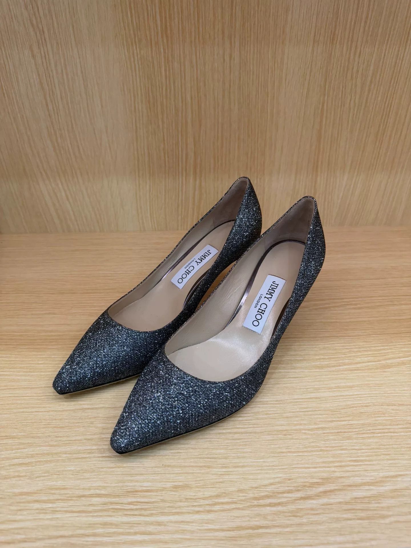 Jimmy Choo Jimmy Choo Sequin High Heels Size US 6 / IT 36 - 1 Thumbnail