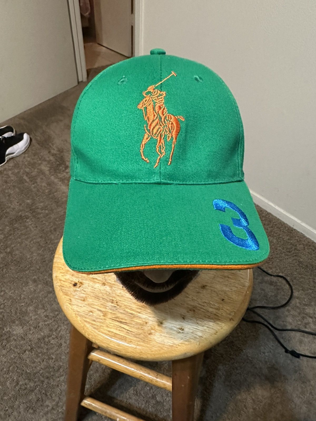 Polo Ralph Lauren Vintage Polo Ralph Lauren “triple green” hat 90s Size ONE SIZE - 2 Thumbnail