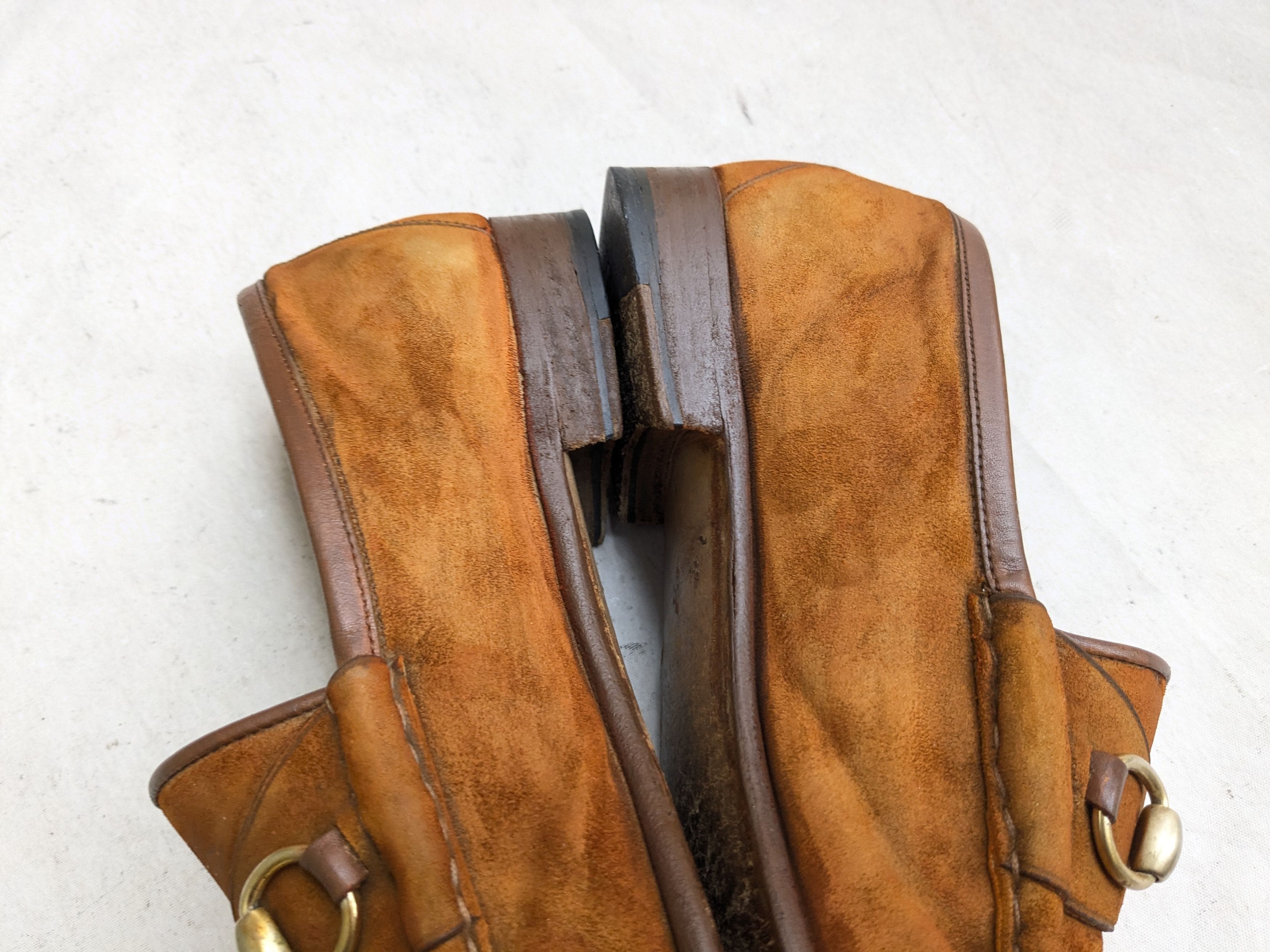 Gucci Gucci Horsebit Loafers Brown Suede 10 Size US 10 / EU 43 - 12 Thumbnail
