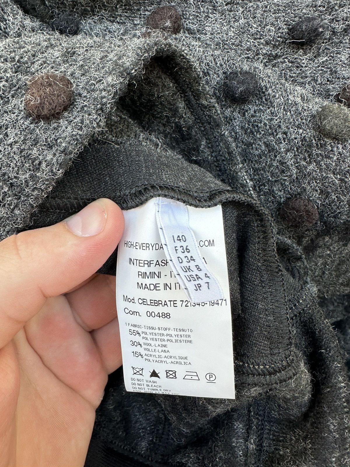 Other mid length dress HIGH Grey size 40 IT in Polyester Size S / US 4 / IT 40 - 8 Thumbnail