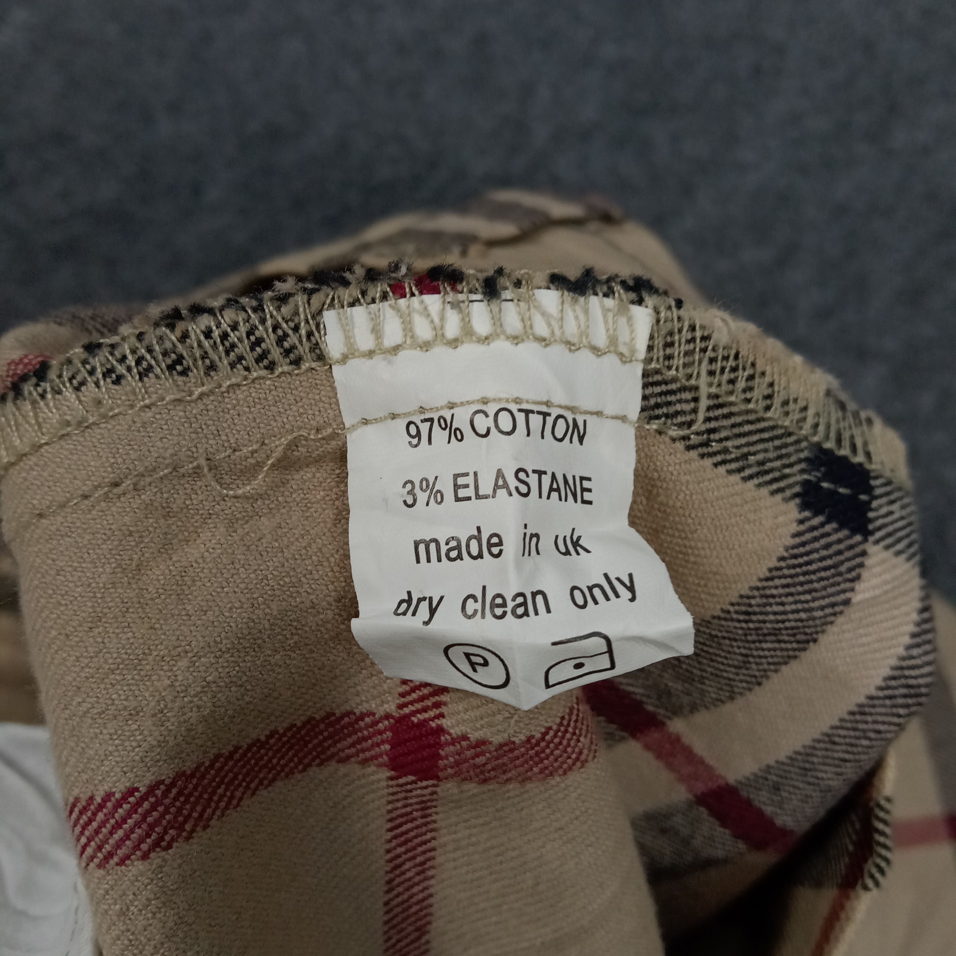 Burberry × Vintage Burberry London Nova Check Mini Skirts Size 29" - 5 Thumbnail