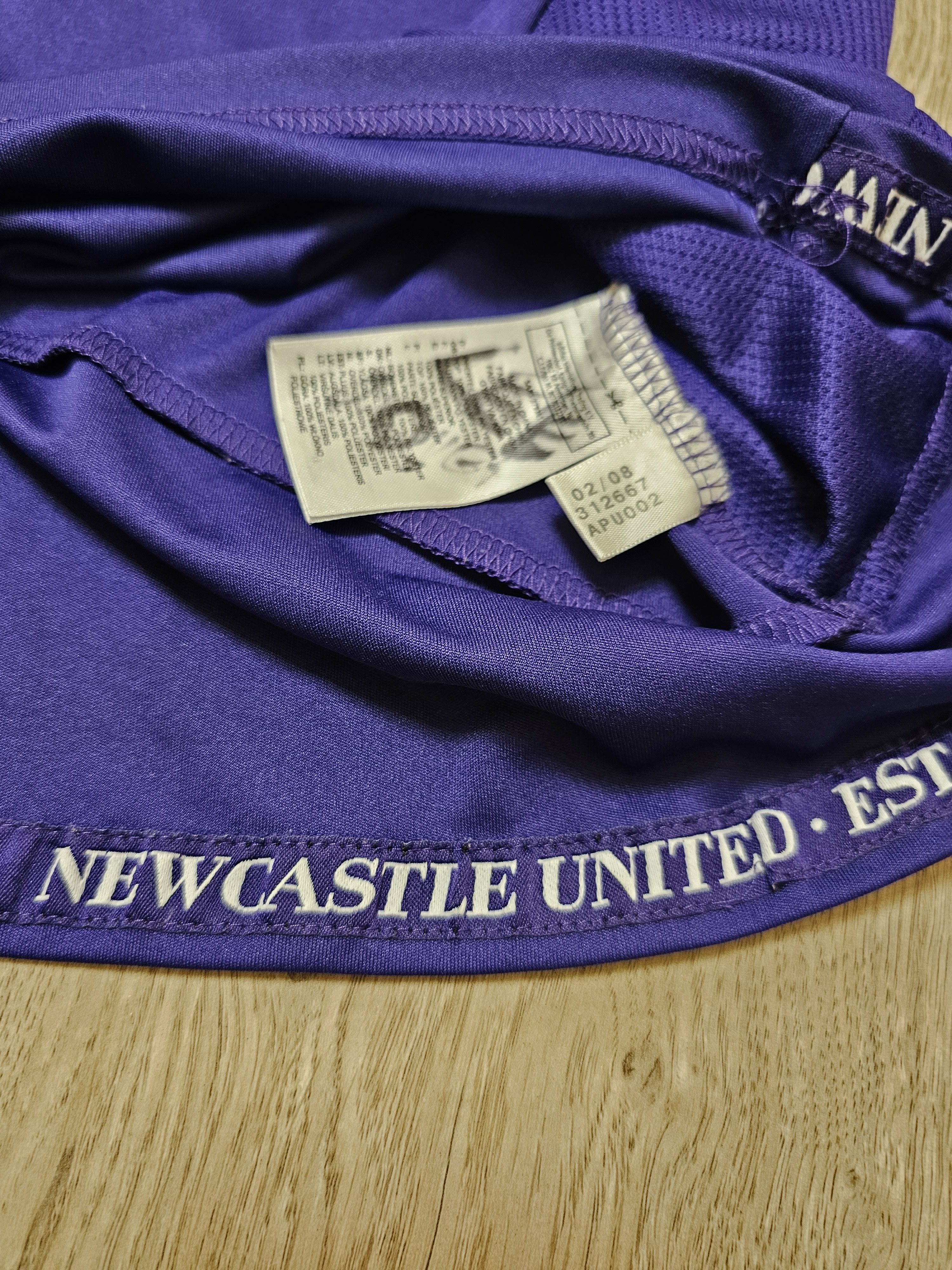 Adidas × All Sport × Vintage NEWCASTLE UNITED 2008 2009 AWAY FOOTBALL SHIRT SOCCER JERSEY Size US M / EU 48-50 / 2 - 9 Thumbnail