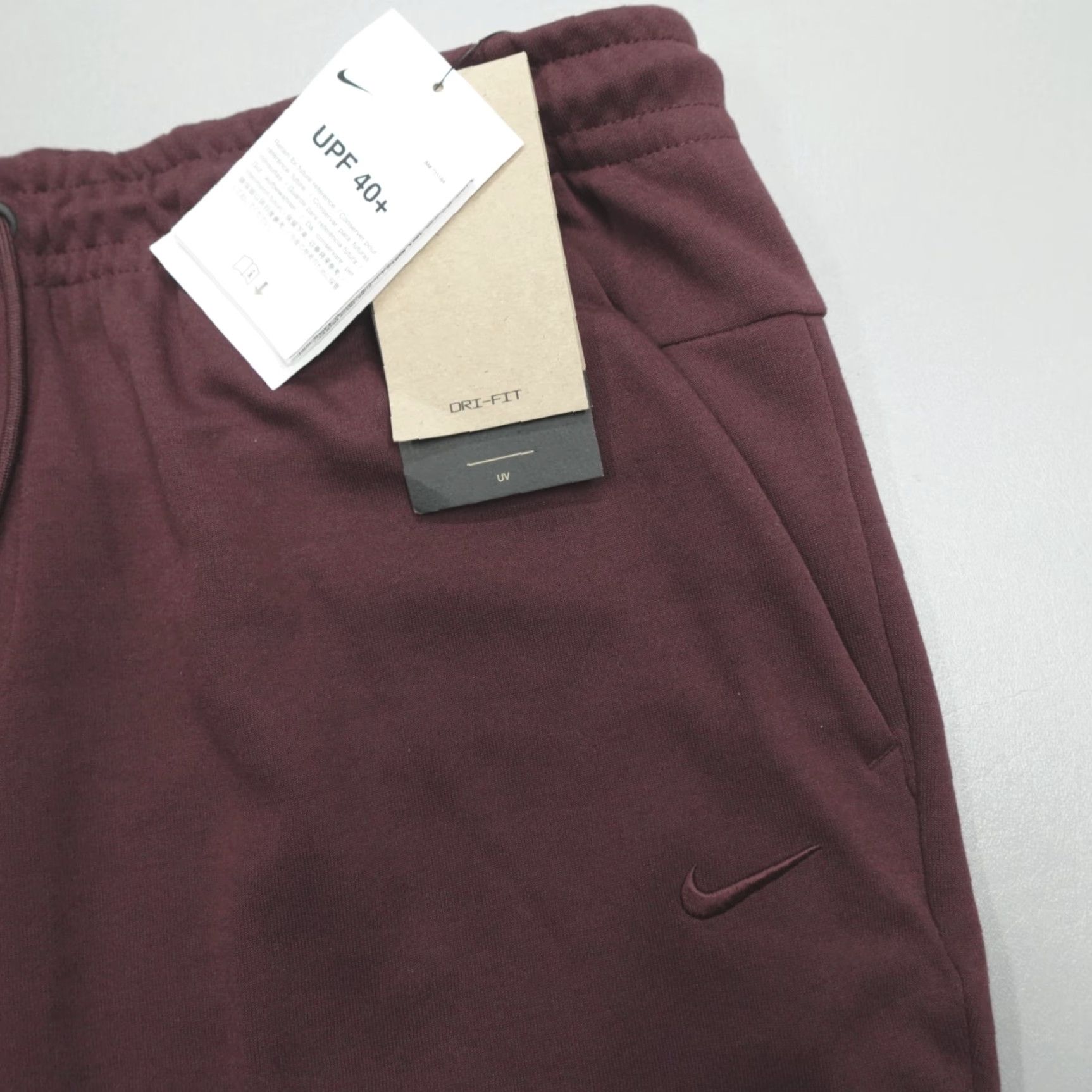 Nike Nike Dri-FIT Primary Fleece Performance Joggers Men's L Burgundy UPF 40+ FZ0975-652 Size US 33 - 2 Thumbnail