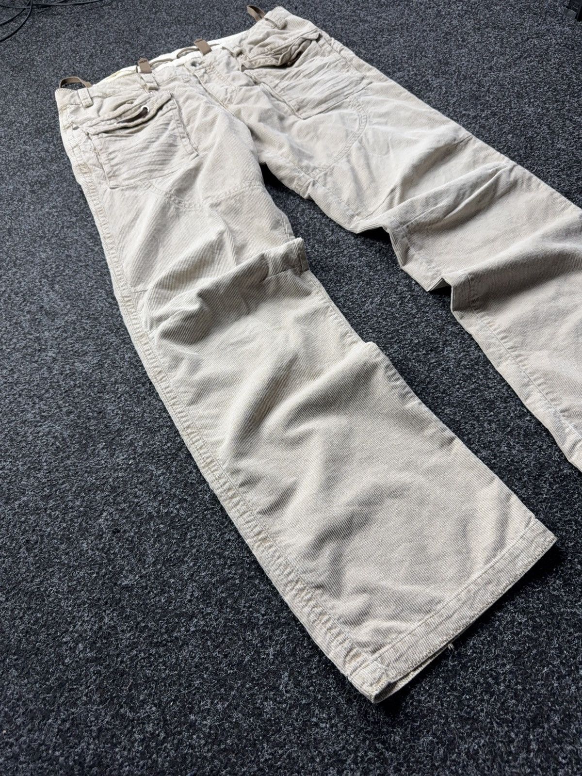 Japanese Brand Wisdom WSF Corduroy Utility Cargo Pants Military Techwear Size US 38 / EU 54 - 2 Thumbnail