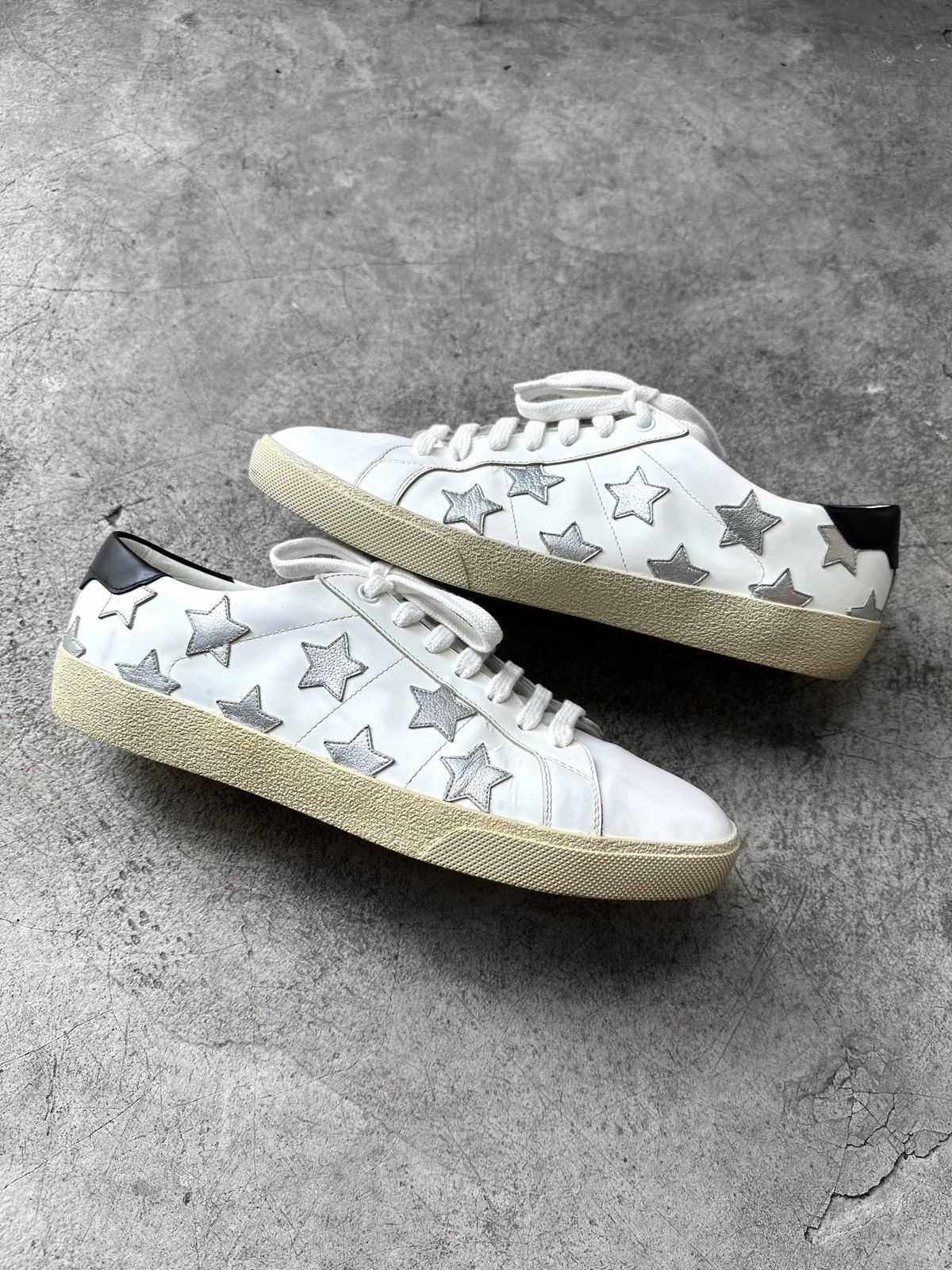 SL/06 Metallic Star Court Classic Sneakers