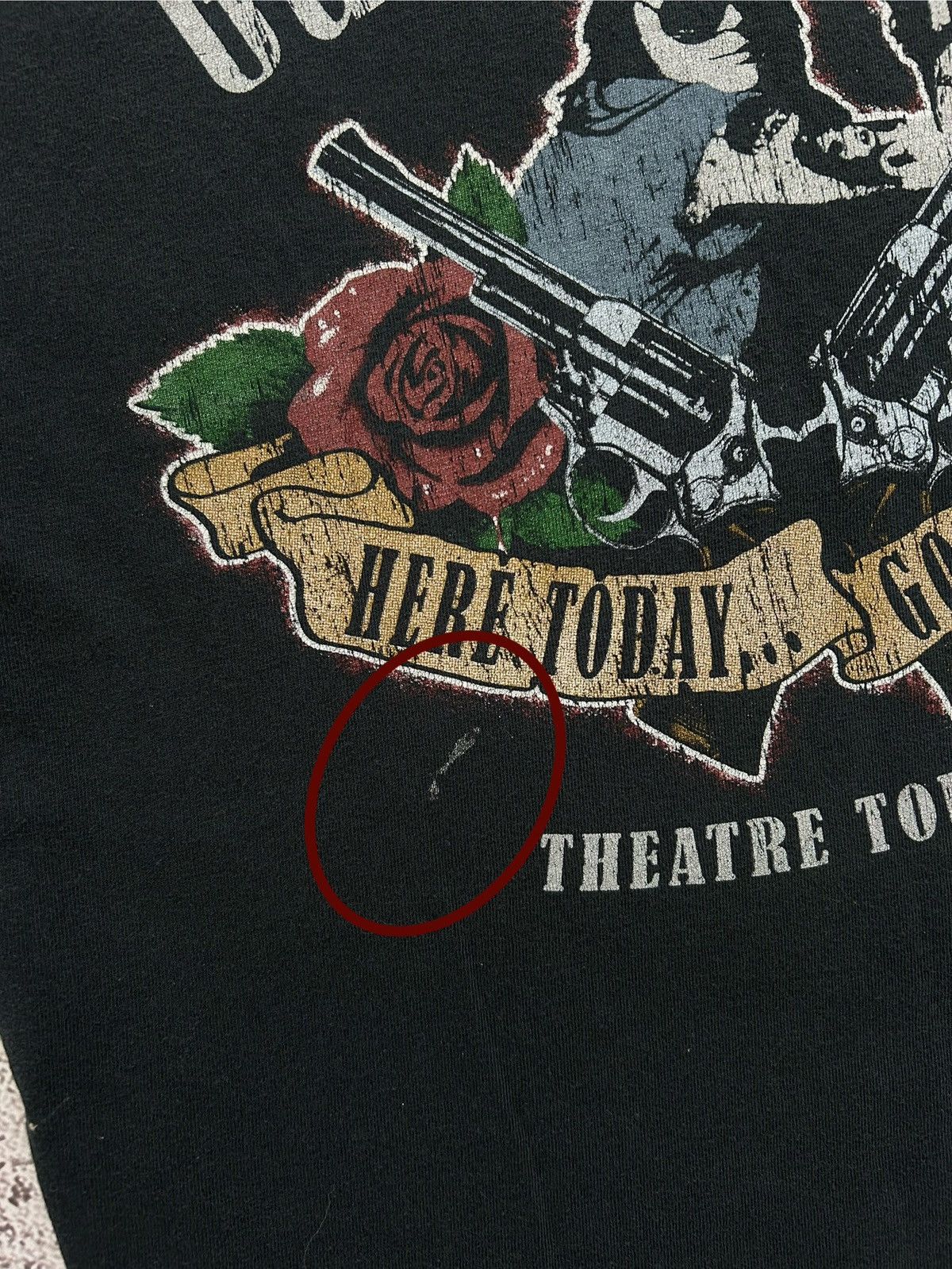 Band Tees × Vintage Vintage Guns N Roses Here Today Gone To Hell Tour T-Shirt Size US L / EU 52-54 / 3 - 7 Thumbnail