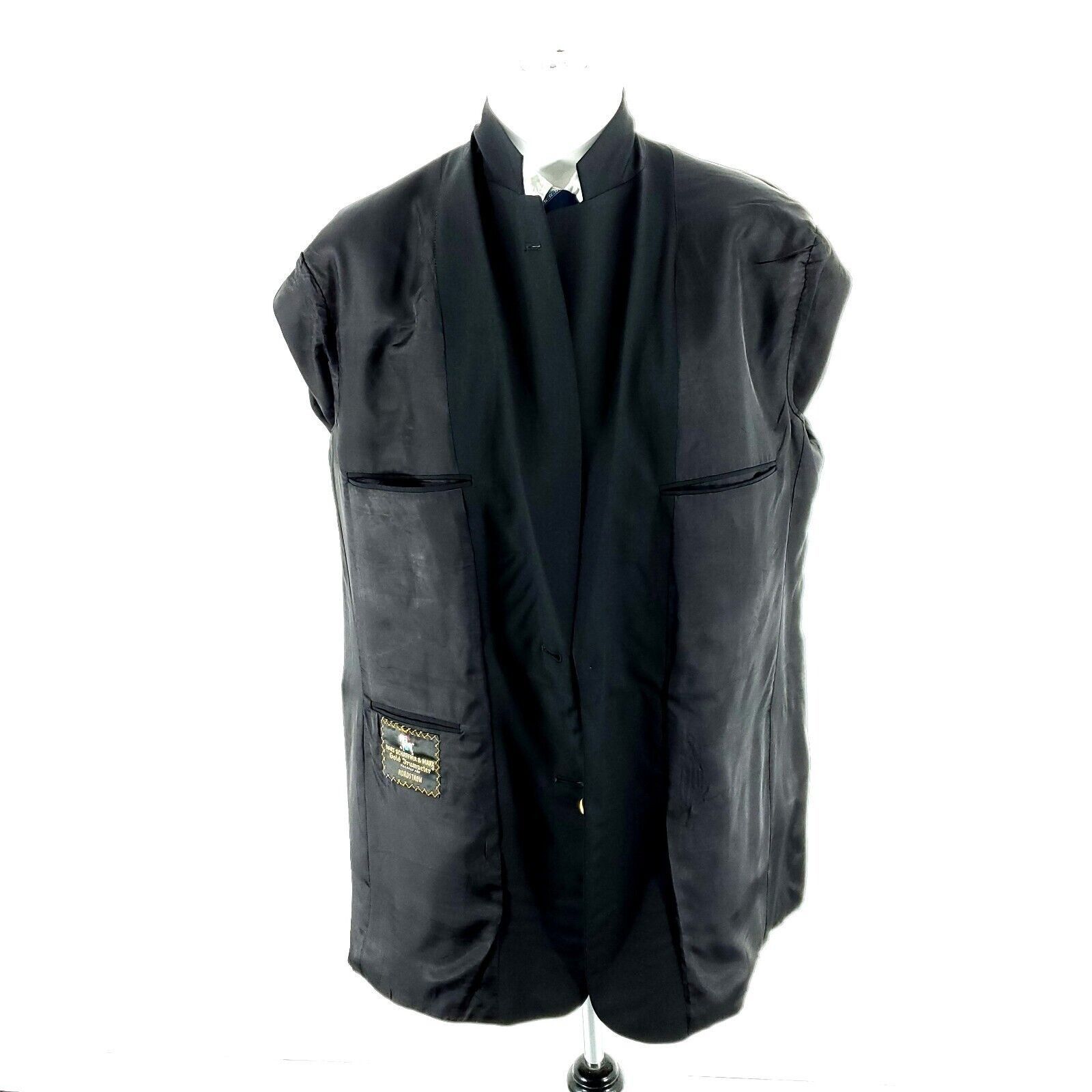 Hart Schaffner Marx Hart Schaffner Marx Gold Trumpeter Nordstrom Wool 2 Gold But Size 42L - 10 Thumbnail