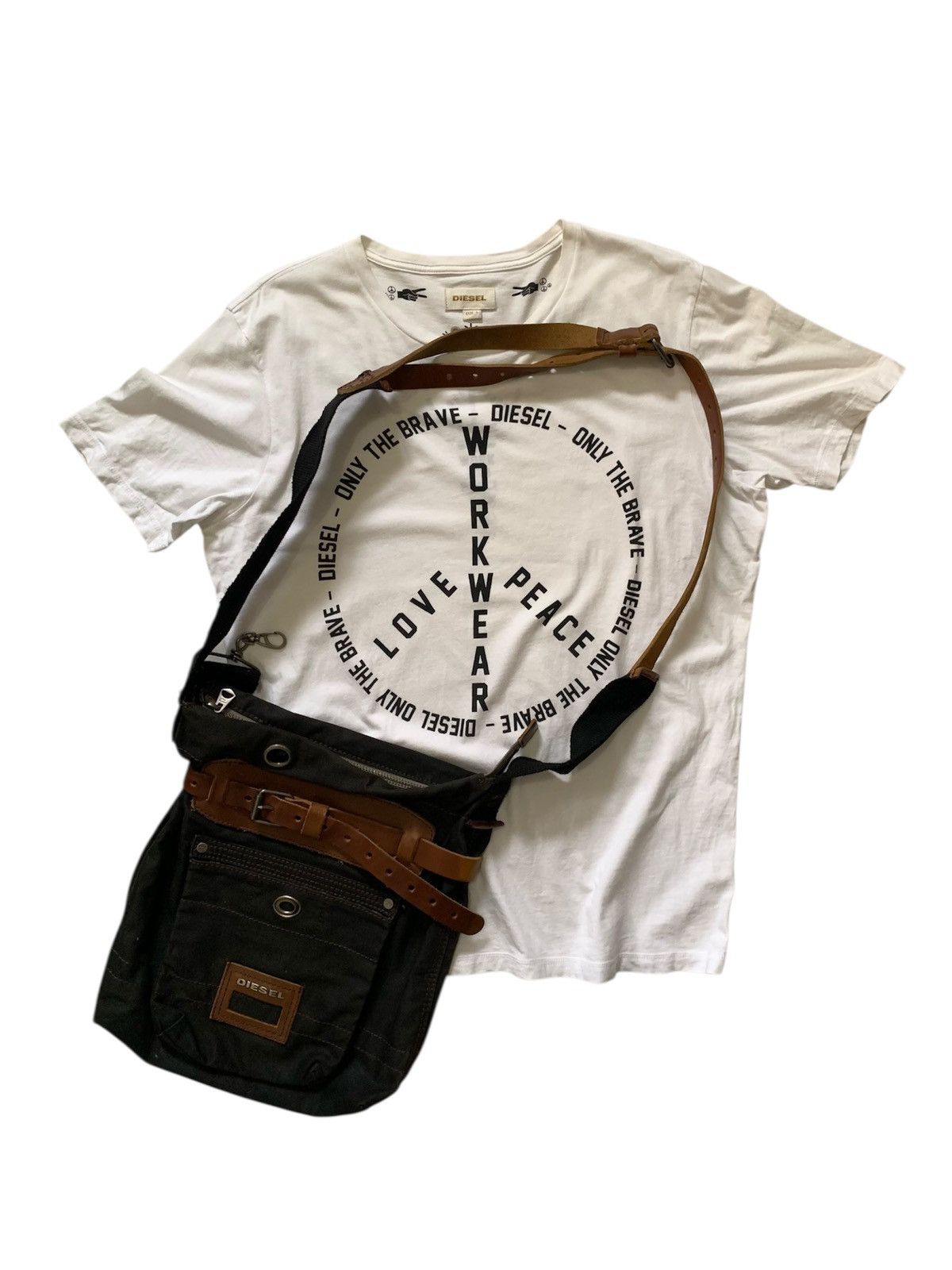 Diesel *Bundle* Diesel Peace & Sling Bag Size US L / EU 52-54 / 3 - 1 Thumbnail